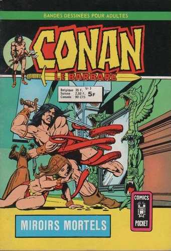Scan de la Couverture Conan Comics Pocket n 3